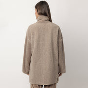 67323-0 - Giacca da stanza da donna con zip modello montone