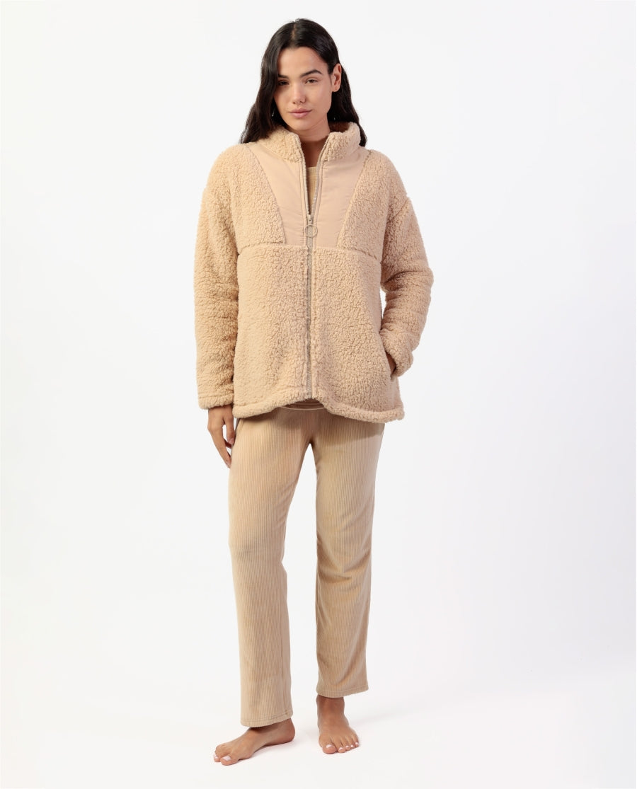 67304-0 - Giacca da stanza con zip
