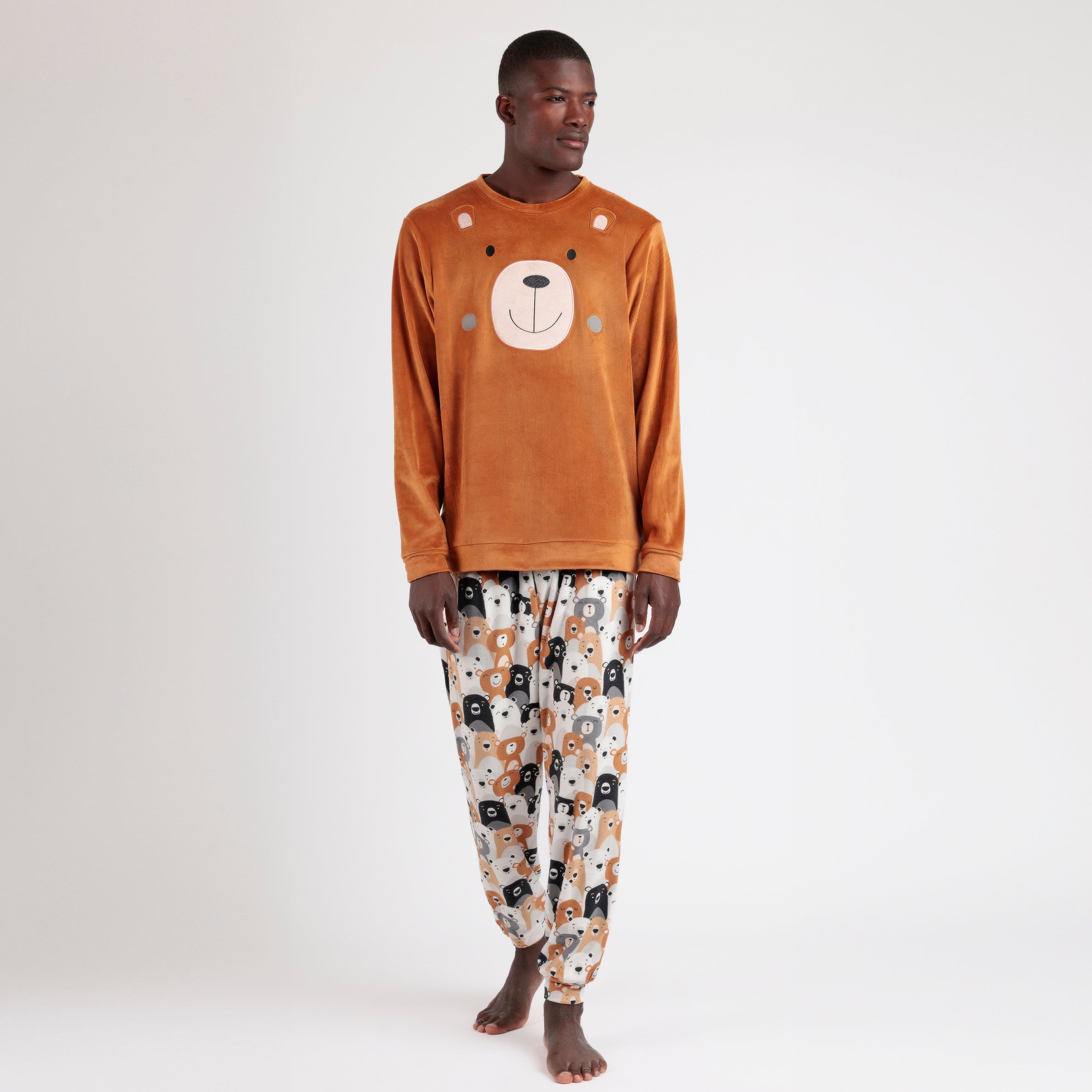 Pigiama Donna Pigiama Uomo Frutta Pigiama Uomo Pile Frutta Pigiama