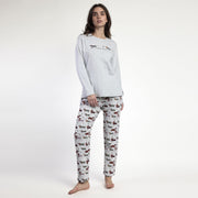 63590-0 - Pigiama caldo cotone dog