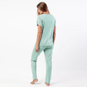 Pigiama Donna mezza manica pantalone lungo in modale - 64106-0