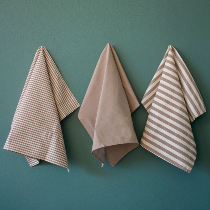 Casale strofinacci - Set da 3 Strofinacci Casale Maestri Cotonieri Home