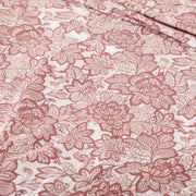 Riana Completo letto Flanella Matrimoniale - Completo letto in stampa pizzo floreale