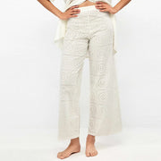 Camicione con pantalone in san gallo - 2/40045