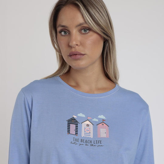 Pigiama Admas manica lunga the beach life - 63567-0