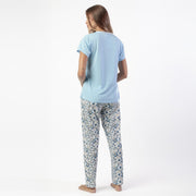 Pigiama donna mezza manica e pantalone lungo - 64042-0