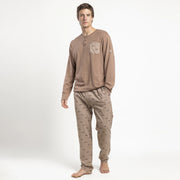 64818-0 - Pigiama caldo cotone serafino