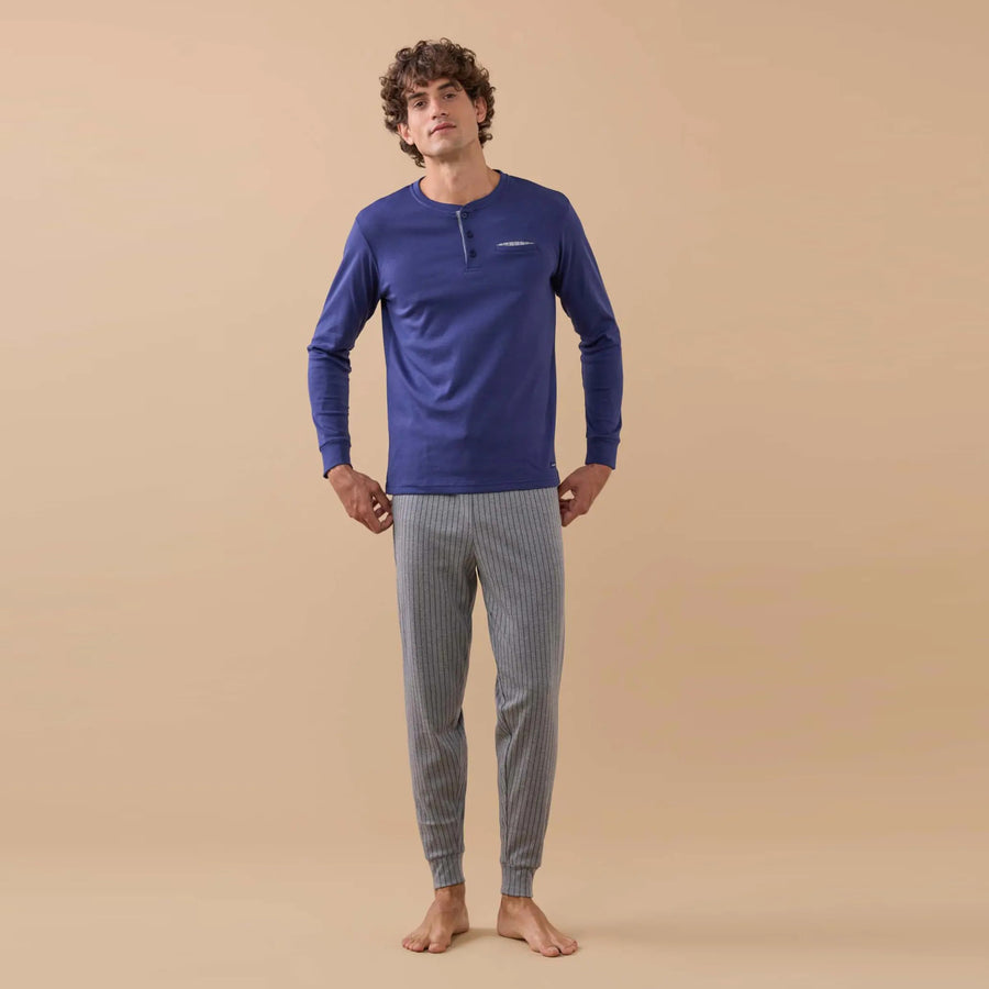 FC3111 - Pigiama uomo invernale in caldo cotone