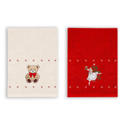 Strofinacci Ballerina - Set da 2 Strofinacci Digitali Ballerina Maestri Cotonieri Home