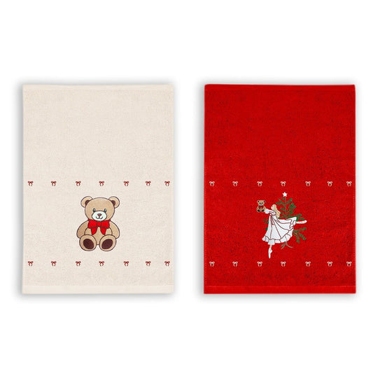 Strofinacci Ballerina - Set da 2 Strofinacci Digitali Ballerina Maestri Cotonieri Home