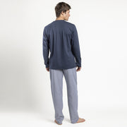 64827-0 - Pigiama maniche lunghe e pantalone lungo