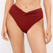 2/30414D - Costume due pezzi con coppa e slip vita alta con nodo