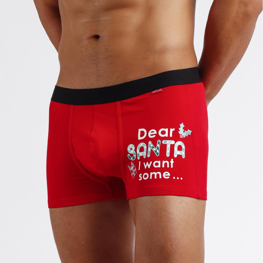 Boxer natalizio uomo con dedica limited edition - 48445-0