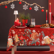 Sweet bread tovaglia - Tovaglia natalizia antimacchia Riviera con panettone