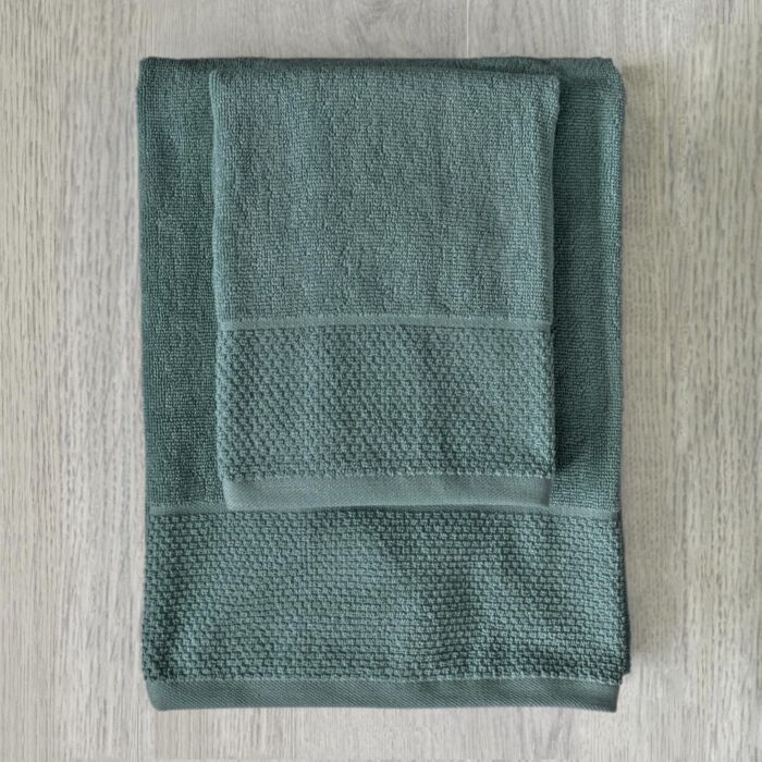 Asciugamani in spugna di cotone Eternity 1+1