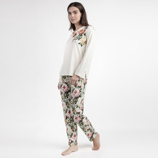 63586-0 - Pigiama donna in caldo cotone