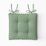 India Coprisedia - Set da 2 Coprisedia India Con Fettucce Maestri Cotonieri Home