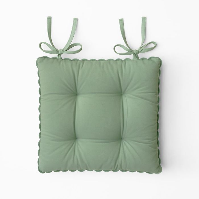 India Coprisedia - Set da 2 Coprisedia India Con Fettucce Maestri Cotonieri Home