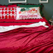 Federe Teddy - Set di 2 Federe Natalizie Digitali Teddy Maestri Cotonieri Home