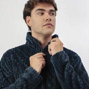 67315-0 - Giacca uomo  in coral con zip