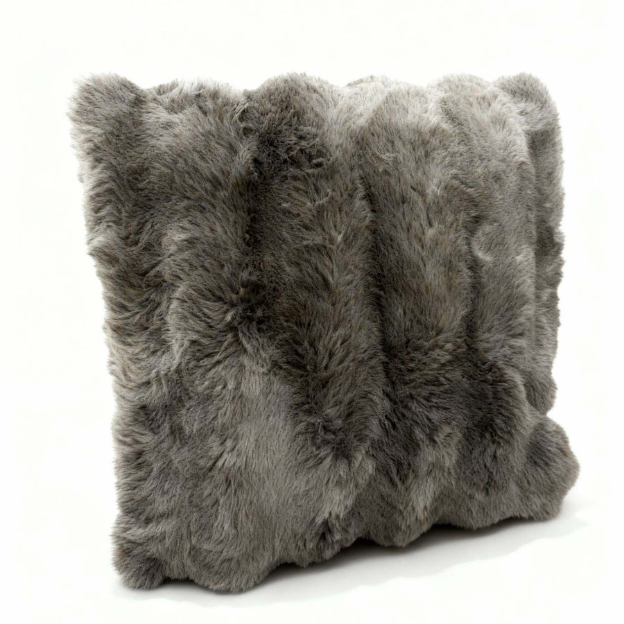 Owen cuscino arredo - Cuscino arredo in eco pelliccia