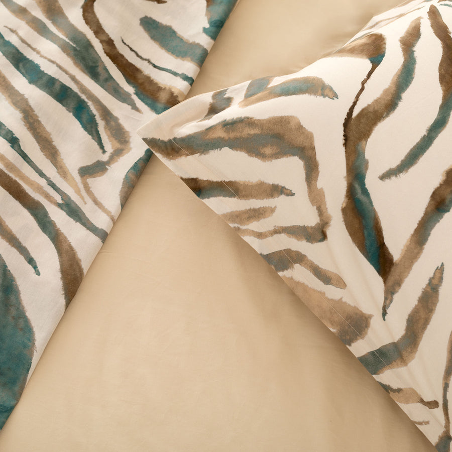 Zama Completo Letto copriletto in 100% percalle