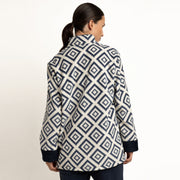 67367-0 - Vestaglia in pile super morbido con zip frontale