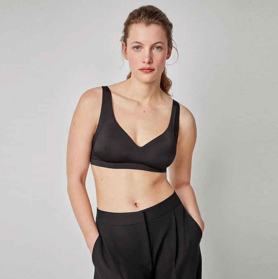 1/10038 - Reggiseno a copertura totale senza ferretto con imbottitura in schiuma