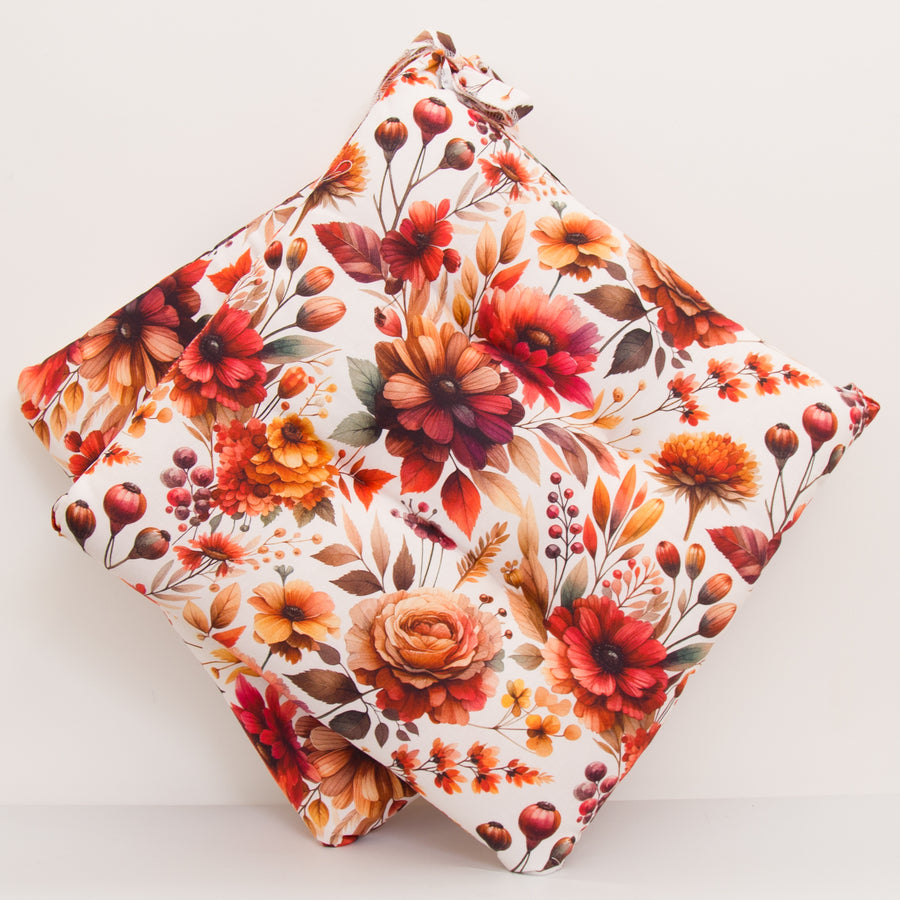 Set da due cuscini non sfoderabili - Set Cuscini Autunno in Fiore