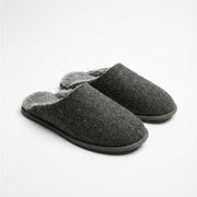 69225-0 - Pantofole da uomo classiche in pelliccia sintetica ADMAS