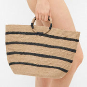 Borsa in paglia con manico rigido - 2/50113