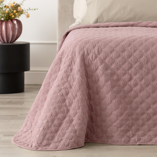 Rombus Trapuntino in mussola di cotone Matrimoniale