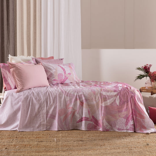 Lariza Lenzuolo copriletto in 100% cotone Matrimoniale