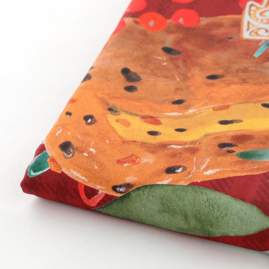 Sweet bread tovaglia - Tovaglia natalizia antimacchia Riviera con panettone