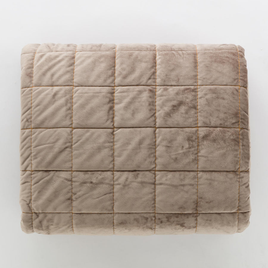 Selina quilt - Quilt Riviera in velluto Selina