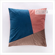 Cuscino arredo multicolor stampato con zip Riviera - Oliver
