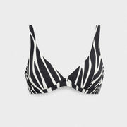 Costume due pezzi con slip vita alta regolabile e reggiseno con ferretto - 2/30276