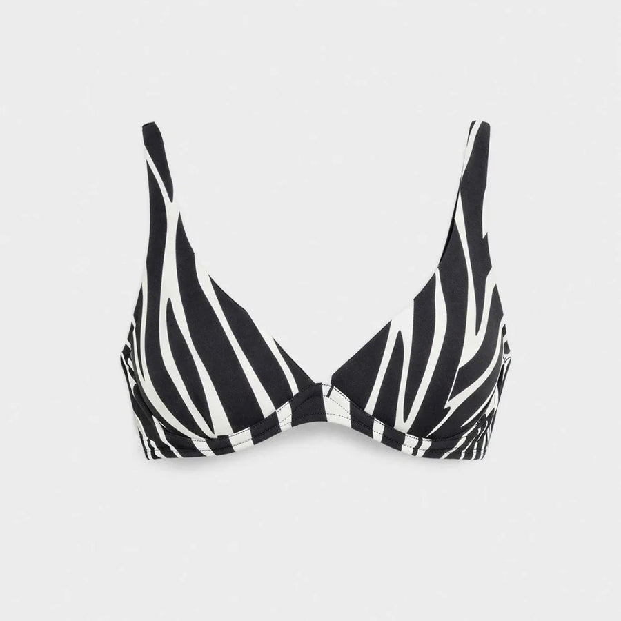 Costume due pezzi con slip vita alta regolabile e reggiseno con ferretto - 2/30276