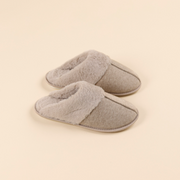 PF3318 - Pantofola donna in acrilico ed eco agnellinoNoidìnotte