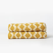 Plaid intrecciato con frangia - 69112-0