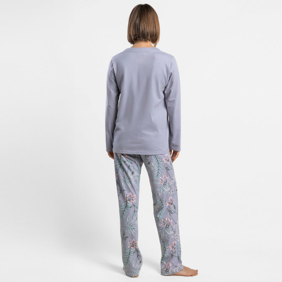 64617-0 - Pigiama a maniche lunghe