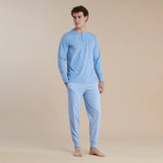 Pigiama Noidinotte in 100% cotone pantalone millerighe - FC3027AB