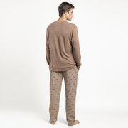 64818-0 - Pigiama caldo cotone serafino