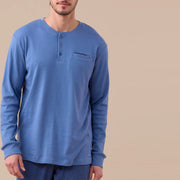 FC3112 - Pigiama uomo invernale in caldo cotone