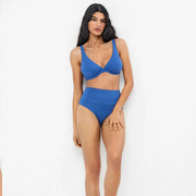 2/30422C - Costume  C con coppa estraibile e slip vita alta