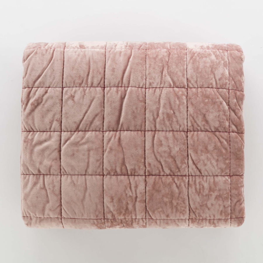 Selina quilt - Quilt Riviera in velluto Selina