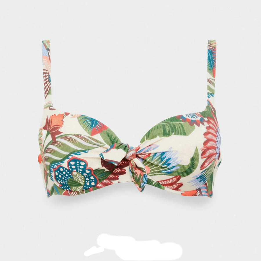 Costume due pezzi con coppa rigida e slip vita media 2/30382