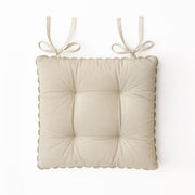 India Coprisedia - Set da 2 Coprisedia India Con Fettucce Maestri Cotonieri Home