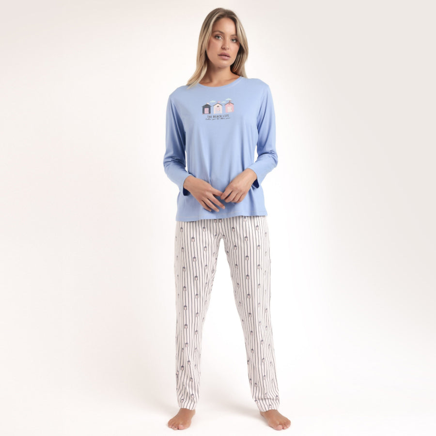 Pigiama Admas manica lunga the beach life - 63567-0