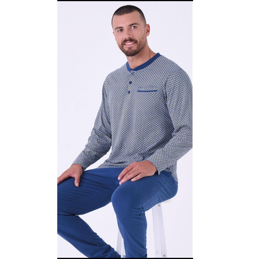 Pigiama uomo manica lunga e pantalone lungo - 3066L